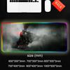 Train Mouse Pad RGB Gaming Mousepad Big LED Pad PC Desk Mat Luminous Mouse Pad Large Keyboard Mats Table Rug With Backlit