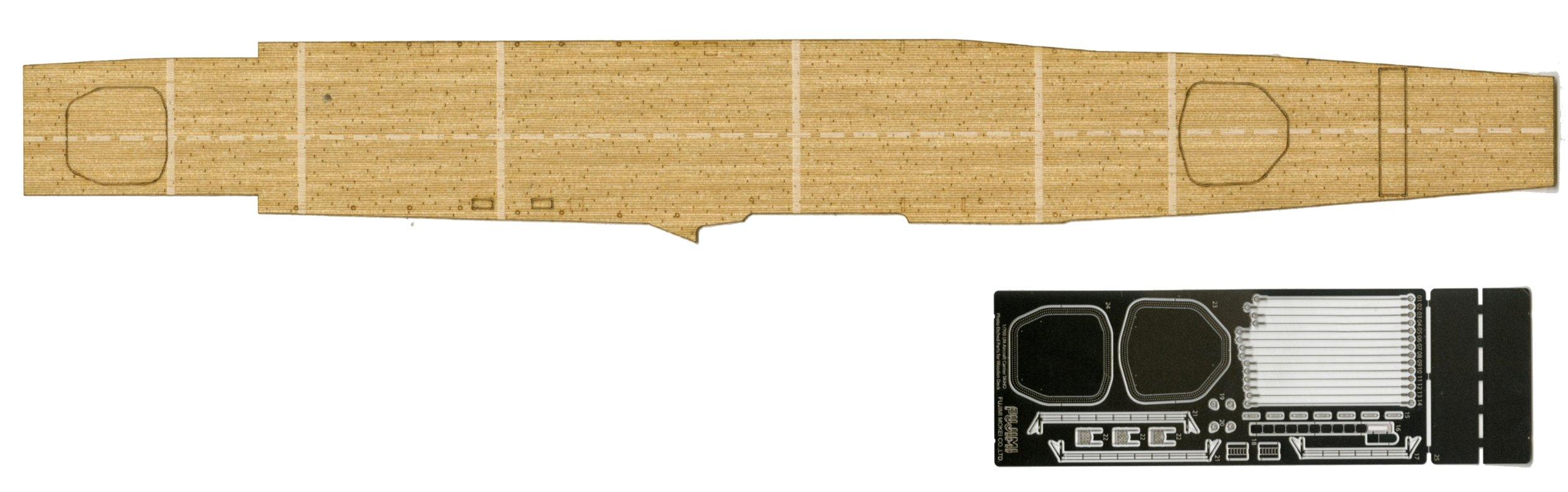 

Fujimi Model Grade Up Series Japanese Navy Aircraft Carrier Taiho Special Wooden Deck Seal 1/700 No.37