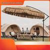 Outdoor Thatched Folding Sun Umbrella