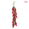 1String 1:12 Puppenhaus Miniatur Knoblauch Chili Pfeffer Ganze Schnur Würze Küche Lebensmittelmodell Lebensszene Dekor Spielzeug