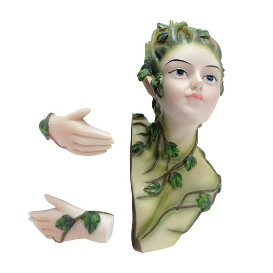 Elf Statue Fairy Tree Hugger Waterproof UV Resistant Simple Installation Fairy Garden Ornament Figurines Tree Hugger