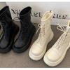 thick-soled Martin boots women's new spring and autumn single boots short boots sweet cool thin short boots
