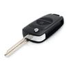 Dandkey Remote Key Shell Uncut Nsn14/Nsn11 Blade Case For Nissan Primera Micra Terrano Almera X Trail Fob 2 Buttons Flip Car Key
