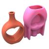 Silicone Casting Moulds for Making Flower Container Makeup Brushes Holder Mold