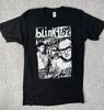 Blink 182 Wereldtournee 2023/24 Voor- en Achterkant Grafisch T-shirt Zwart / Medium