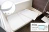 Kombinované víko Topre do vany, které chladí, ECO Warm neo L14 Edge Color Gray 73 x 138 cm (3 kusy)
