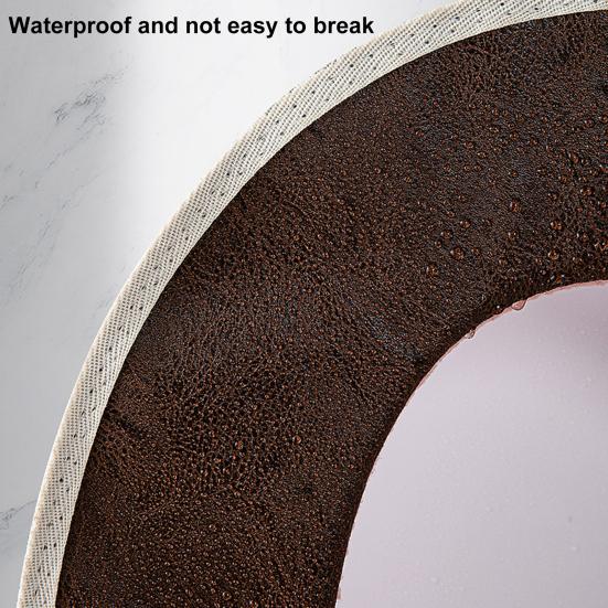 Klozet kapağı Kalınlaşmış Yumuşak Şanslı Karikatür Tavşan Fermuar Kapatma Su Geçirmez Dört Mevsim Evrensel Banyo Klozet Isıtıcı Yastık Pedi