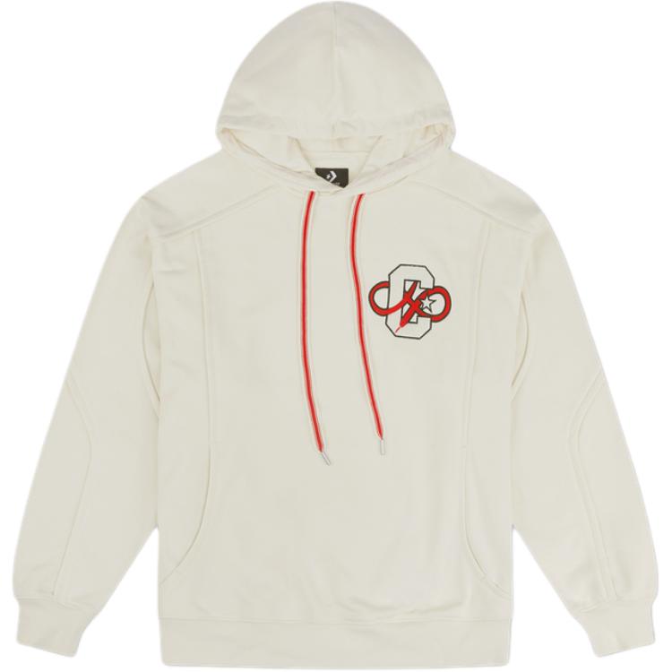 

New Converse Sweatshirt Men s White 10028113-A01 M