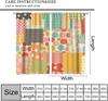 Boho Cute Floral Curtains Vintage Hippie Flower Style Window Treatments Bedroom Living Room Kitchen Abstract Geometric Curtain For Sitting Polyester