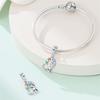 Colorful Copper Colorful Gem Clip Ferris Wheel Tree Of Life Lotus Charm Suitable For Do-It-Yourself Fashion Bracelet Necklace Birthday