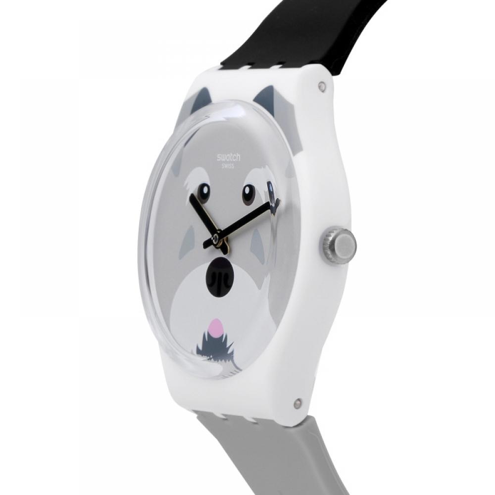 アナログ腕時計 SWATCH Swatch GW210 I LOVE YOUR FOLK SCHNAUTZI Unisex Uretha SWatch Gw210 I Love Your Folk schnautzI publIc Urethane