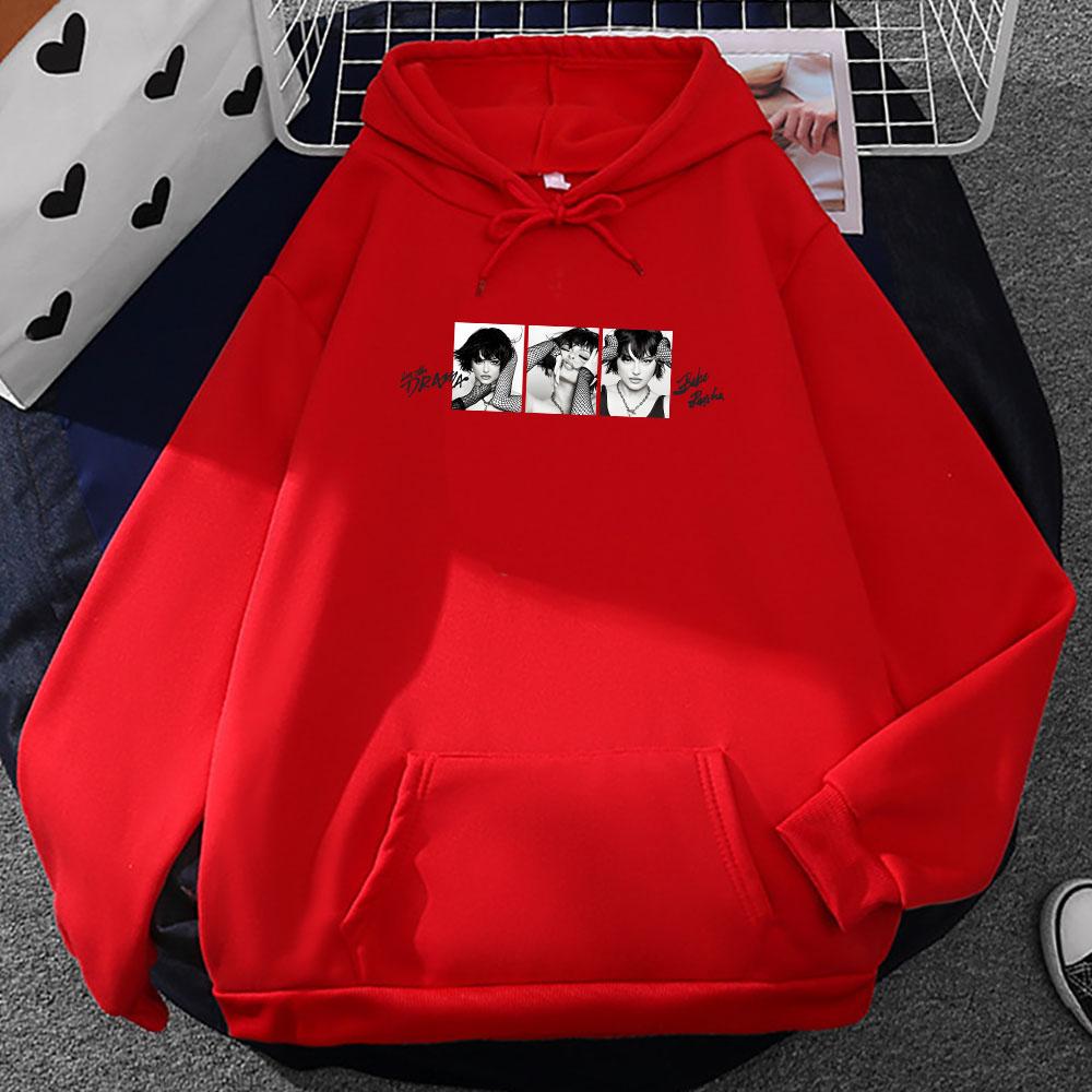 I'm The Drama Album Hoodie Bebe Rexha  Men Streetwear Sudaderas Winter Comfortable Long Sleeve Pullovers Hoodies