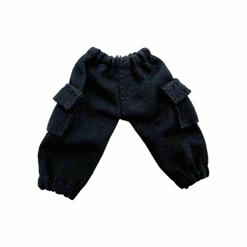 

DIY Doll Jeans Pants For 1/11 OB11 Dolls For YMY 1/12 Bjd/GSC Dolls/for Obitsu 11 Dolls чорний