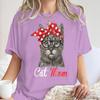 Funny Cat Mom Shirt For Cat Lovers Mothers Day Gift Tshirt Fashion Cat Lover Gift Unisex Unisex Short Sleeve Streetwear