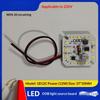 1Pcs Led Panel Lamp Sheet Light Source Aluminum Substrate Square 220V Driver-Free High-Brightness Bulb Core Lighting