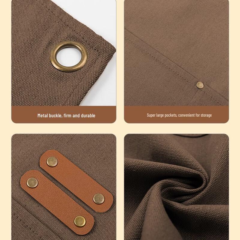 Durable Washed Canvas Apron