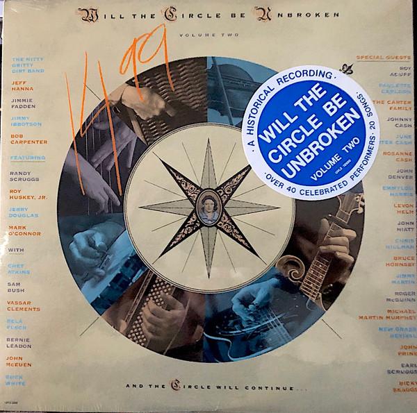

LP Record NITTY GRITTY DIRT BAND - Will The Circle Be Unbroken (Volume UVL212500 Universal Recor 1989 US Folk Used