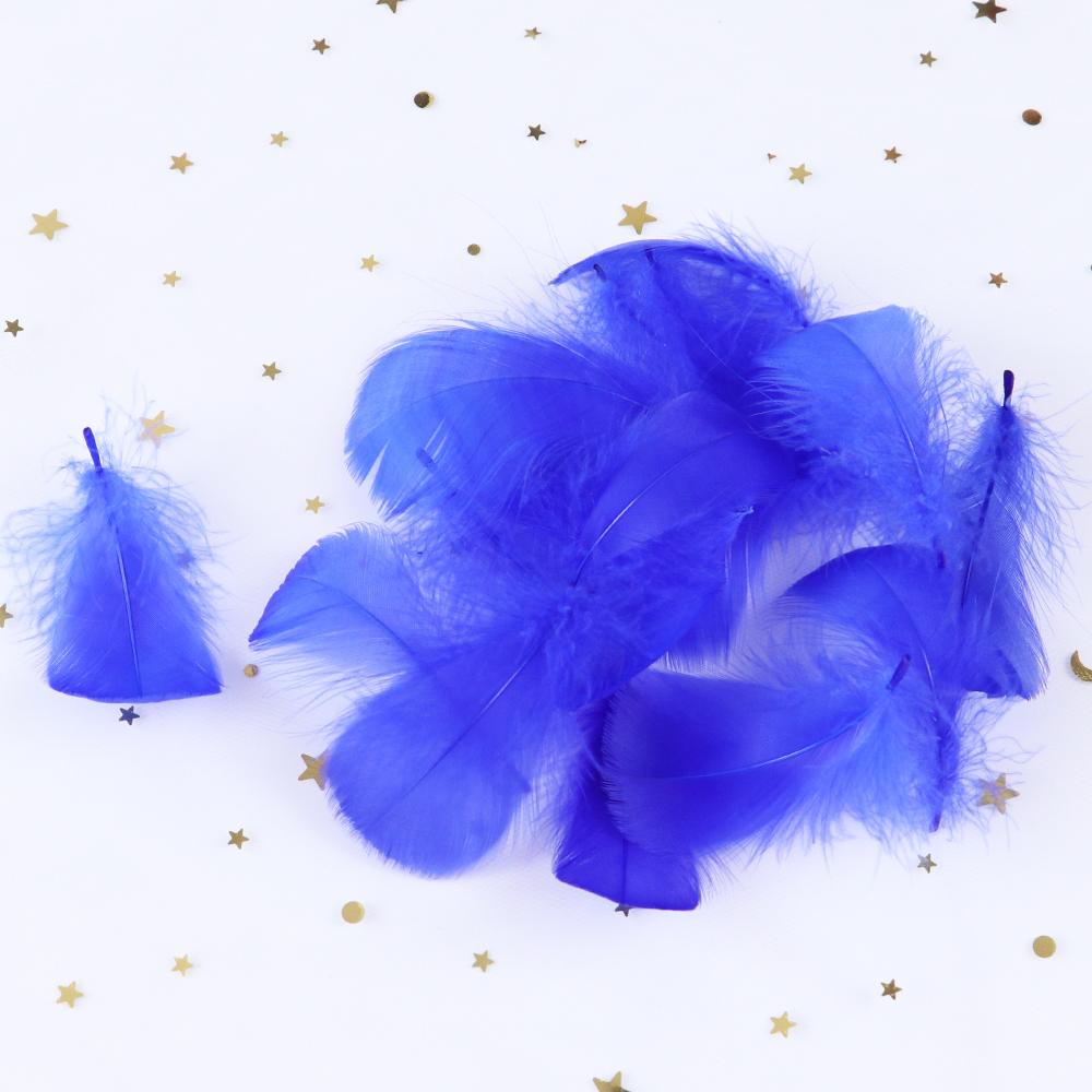 50PCS 5-12cm Natural Goose Feathers Bulk for DIY Crafts Wedding Costume Hair Accessories Party Decorations
