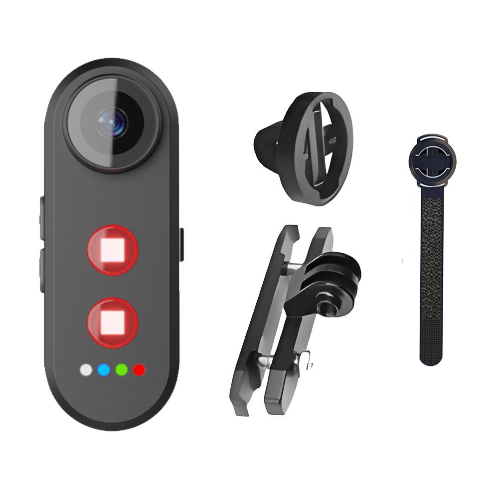 Camera Taillight -150° Wide Angle Camera Bicycle Camera Taillight Cycling Tail Light for Mountain Road Bike E-Bikes
