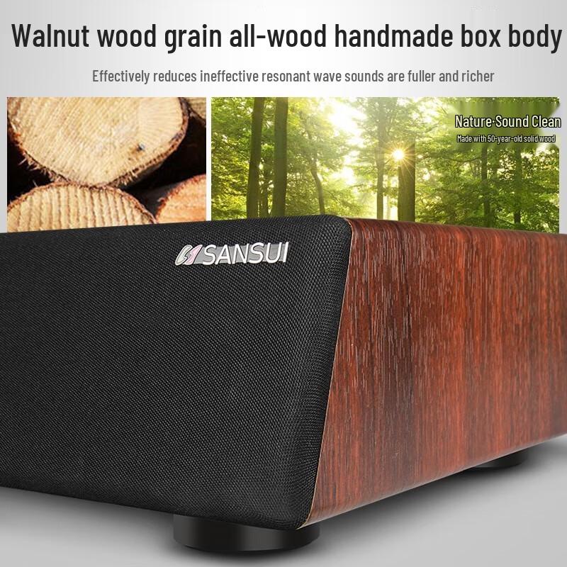 SANSUI Home Theater KTV Soundbar System CN Plug (adapter Included)