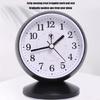 Noiseless Alarm Clock with No Ticking Designs Suitable for Students and Professional Quiet Movement Analog Table Clock