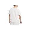 Nike Men's Solid Color Crew Neck Casual Short Sleeve T-Shirt In White