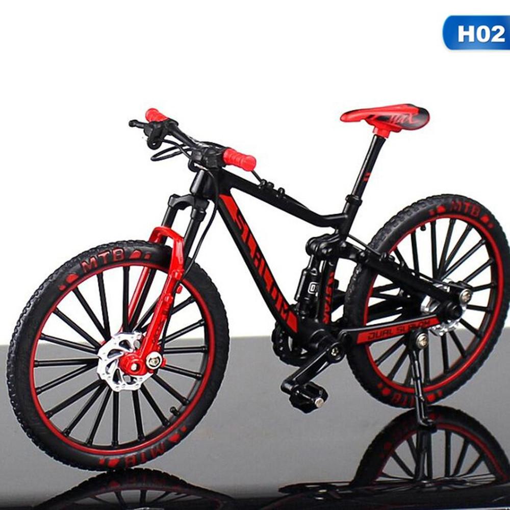 Collection Toys Diecast Metal Mini Bicycle Model Racing Bike Toy Mountain Bike Toy Road Bike Model