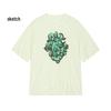Sketch Men's 2026 Spring Loose Fit Round Neck Long T-Shirt
