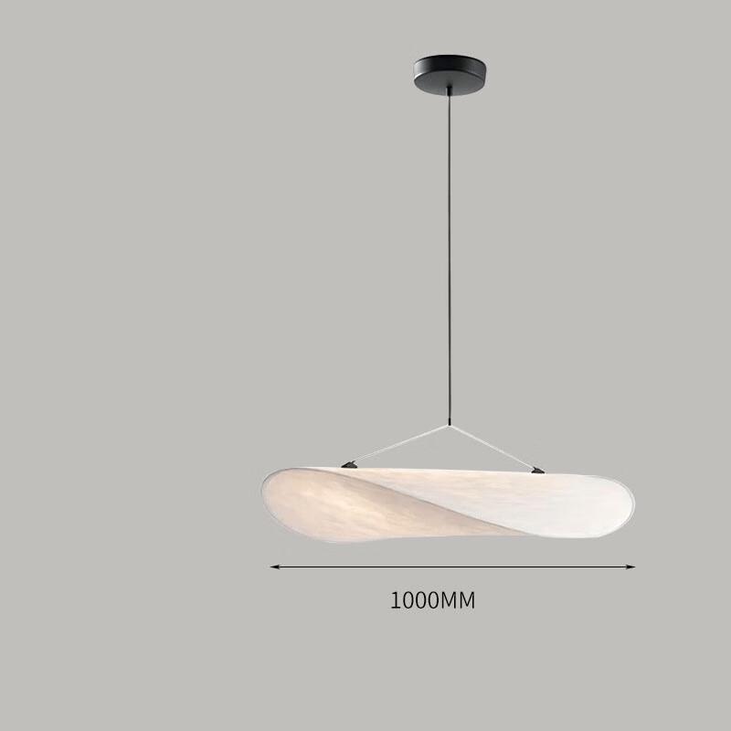 Wabi-Sabi Minimalist Silk Pendant Chandelier
