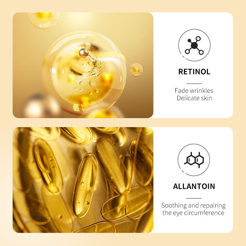 SADOER Retinol Eye Cream Reduces Dark Circles and Wrinkles Moisturizes and Tightens The Eyes Eye Cream Korean Eye Care Product