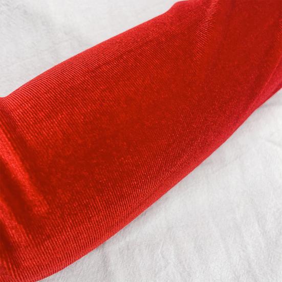 Women Velvet Long Gloves Retro Elbow Length Gloves 1920s Flapper