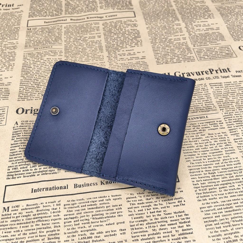 

Genuine Cowhide Leather Men s Mini Card Bag Retro Slim Driver s License ID Card Case 3 Card Slots Real Leather Credit Bank Card Holder for Men синій