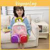 Adorable Dual Color Design Kids Backpack Large Size For School And Daily Use