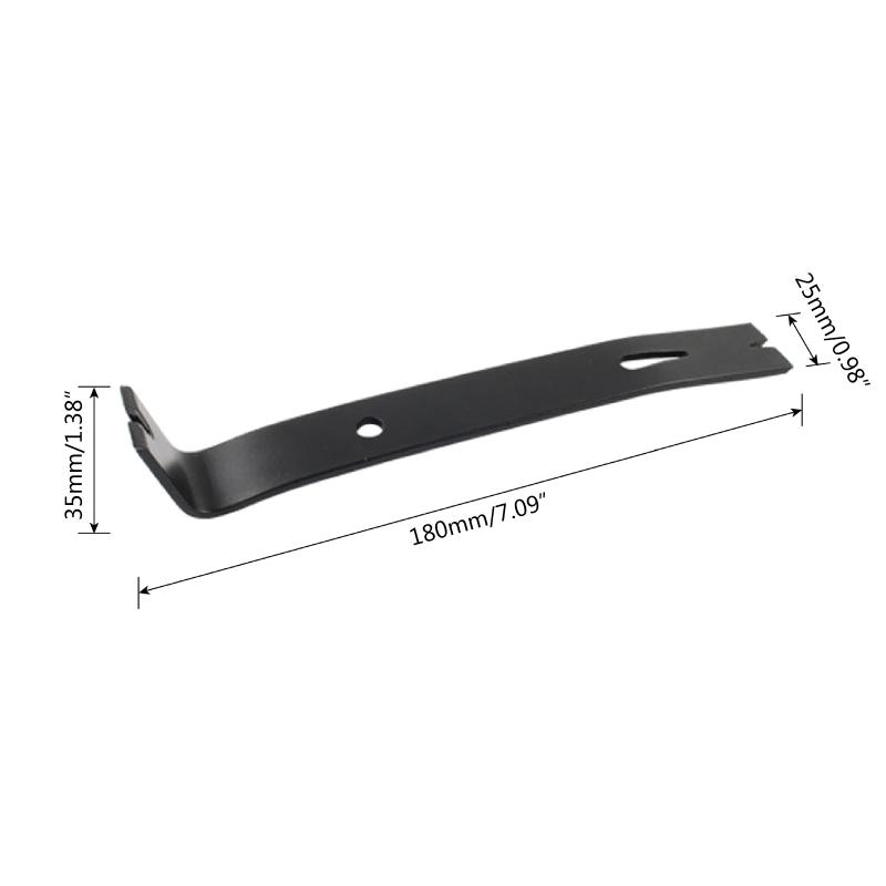 Nail Remover for Crowbars Crows Bar Steel Nail Puller Woodworking Disassemble for Crowbars Repair Opening Tool Nail Puller