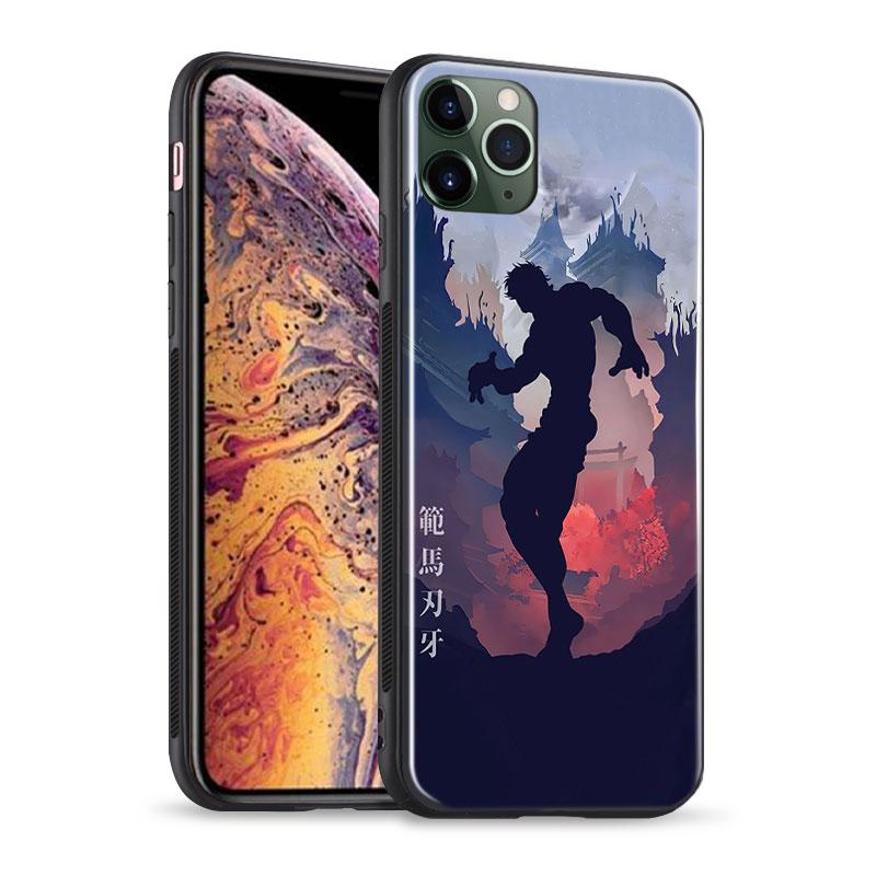 

Grappler Baki аниме-арт стеклянный мягкий силиконовый чехол для телефона чехол для iPhone SE 6s 7 8 Plus X XR XS 11 12 13 Mini Pro Max iPhone 13Pro MAX&Soft Silicone case