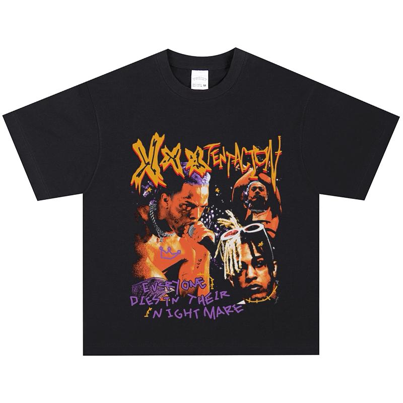 Футболка Xxxtentacion, Мягкая ткань, Повседневная XXXXL