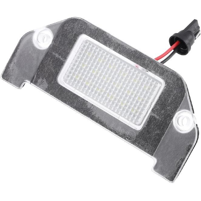 Car 6000K White LED License Plate Light Assembly 4805846AB 3528SMD for Dodge Charger 2006-2014 ABS Clear