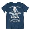 I'm Playing My Guitar Tshirt Music And Art T-Shirt Funny Idea Gift Birtday Cute