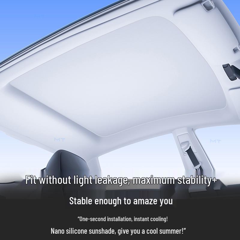 Tesla Model Y/3 Sunroof Sunshade - New Panoramic Heat Insulation Curtain