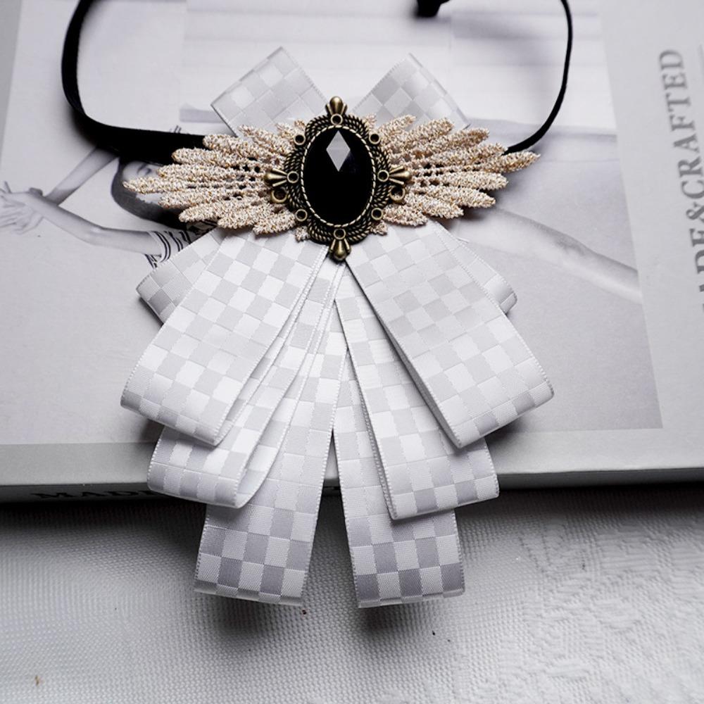 

Модные мужские лацканные цветы для костюма из искусственного камня, сплав, полиэстер, галстук-бабочка, галстук, украшение на шею, формальный костюм жениха