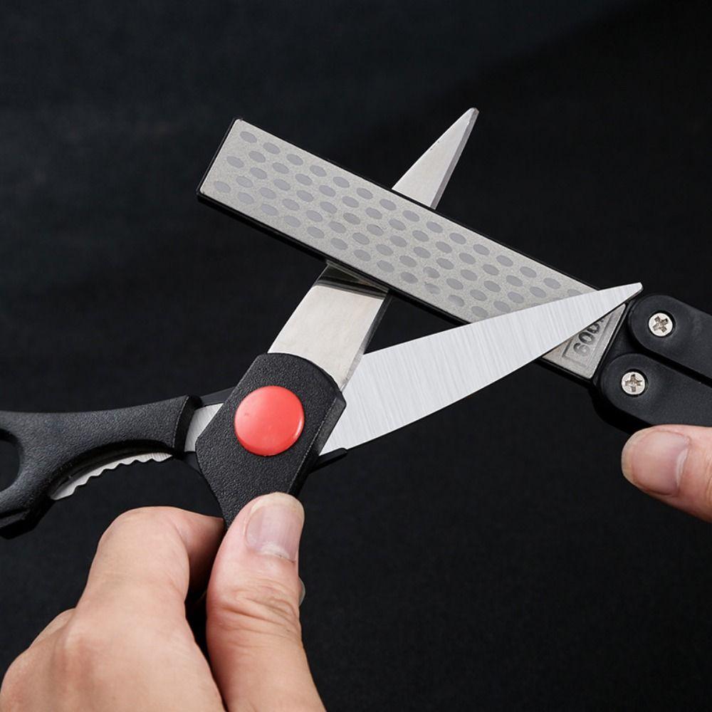 Pocket Size Double Side Grindstone Grinding Tools Creative Sharpening Stone Household