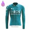 Conjunto de Maillot de Ciclismo de Manga Larga de Forro Polar de Invierno Equipo Granadero Ropa para Bicicleta de Montaña Ropa Ciclismo Traje de Bicicleta de Carreras