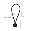 Elastic Bungee Cord with Plastic Ball Head & Tightening Buckle for Trampolines and Tents