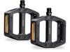 GORIX Bicycle Cross Bike Flat with for Road Mini and Electric Pedal Pedals, Pedals, Wide, Reflective, Lightweight, Reflectors, Bikes, Velos, MTBs,