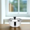 Stainless Steel Mixing Bowl Deep Design for Egg Beating Dough Kneading Salad Mixing Soup Cooking Baking Storage Multi-Function