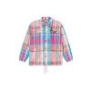 Li Ning Skateboard Series Retro Plaid Casual Jacket Men Jackets Orchid-Purple AFDS101-1