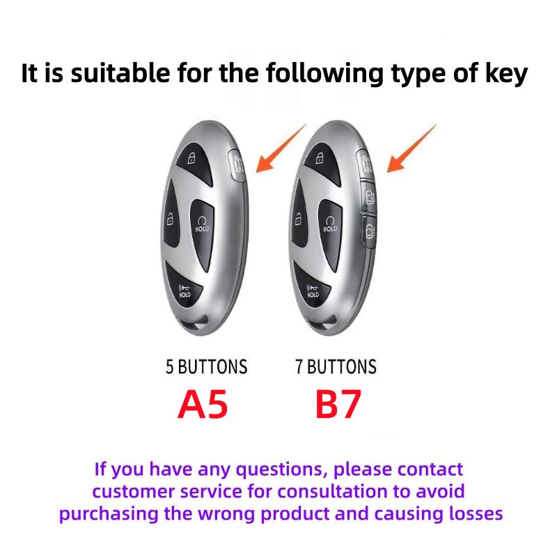TPU Car Remote Key Case Cover Protect Shell Fob For New Hyundai Kona SX2 EV Grandeur GN7 IONIQ 6 2023 2024 Auto Accessories