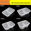 ZISIZ Disposable Rectangular Lunch Box