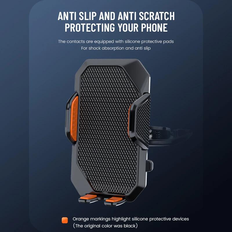CD Slot Car Phone Holder Gravity Auto Lock Mount 360° Rotation Universal Smartphone GPS Navigation Cradle