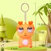 Exploding Eye Dragon Keychain: Squishy Stress Relief Toy and Pendant